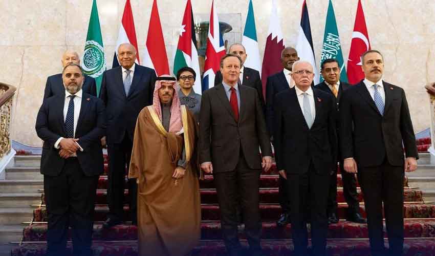 عرب اسلامی وزارتی اجلاس میں اسرائیل کی جانب سے غزہ پر قبضے کے اعلان کی شدید مذمت