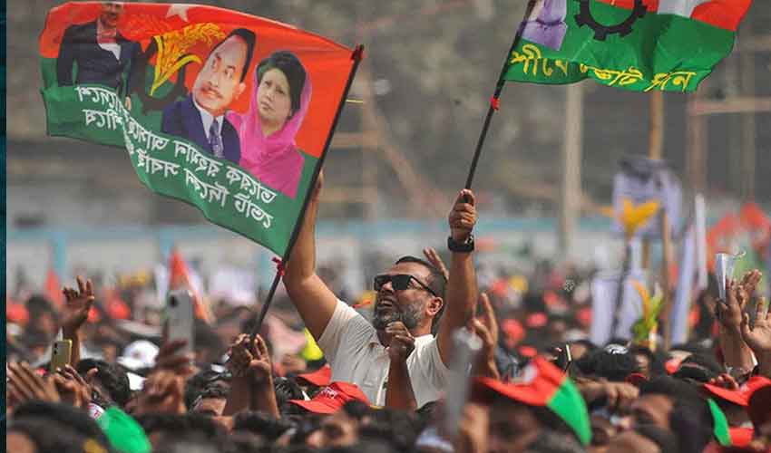 بنگلا دیش کے تاریخ ساز انتخابات میں بی این پی اور اتحادیوں نے میدان مار لیا