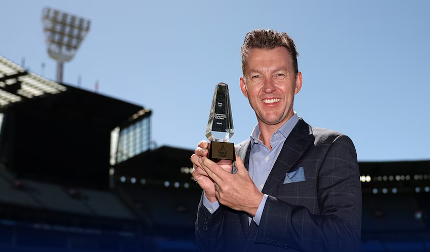 سابق فاسٹ بولربریٹ لی کو آسٹریلین کرکٹ ہال آف فیم میں شامل کر لیا گیا