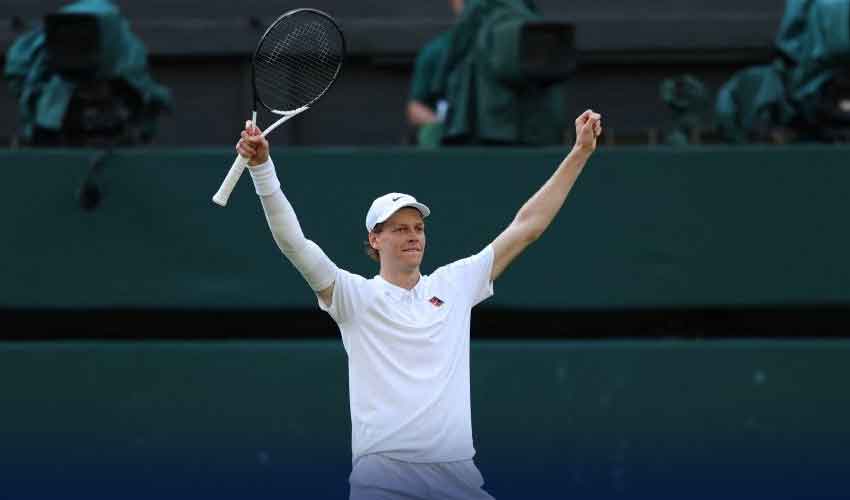 کارلوس الکاراز کو شکست، یانک سنر نے پہلی بار ومبلڈن ٹائٹل جیت لیا