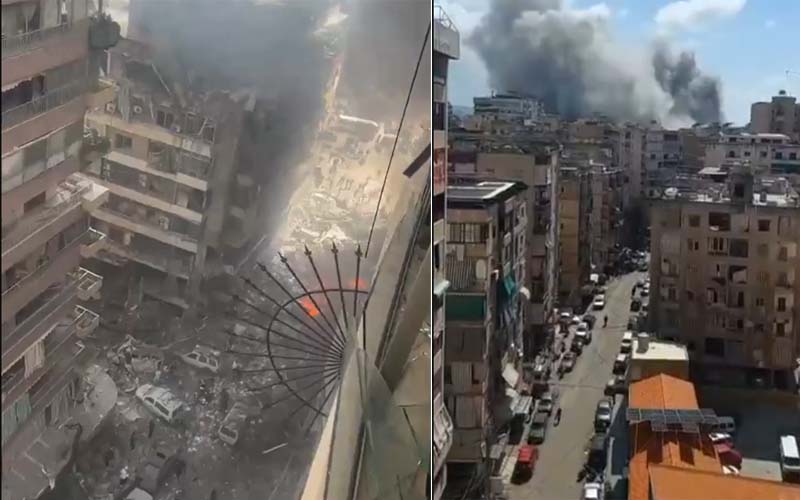 لبنان میں اسرائیلی حملے جاری، 87 افراد شہید، 700 زخمی