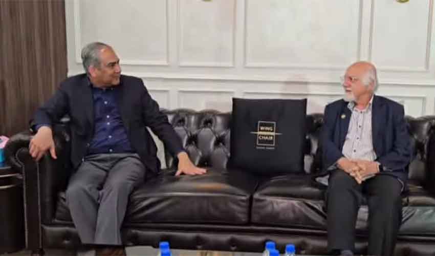 محسن نقوی سے ڈپٹی چیئرمین آئی سی سی کی ملاقات، پاک بھارت میچ پر تفصیلی گفتگو