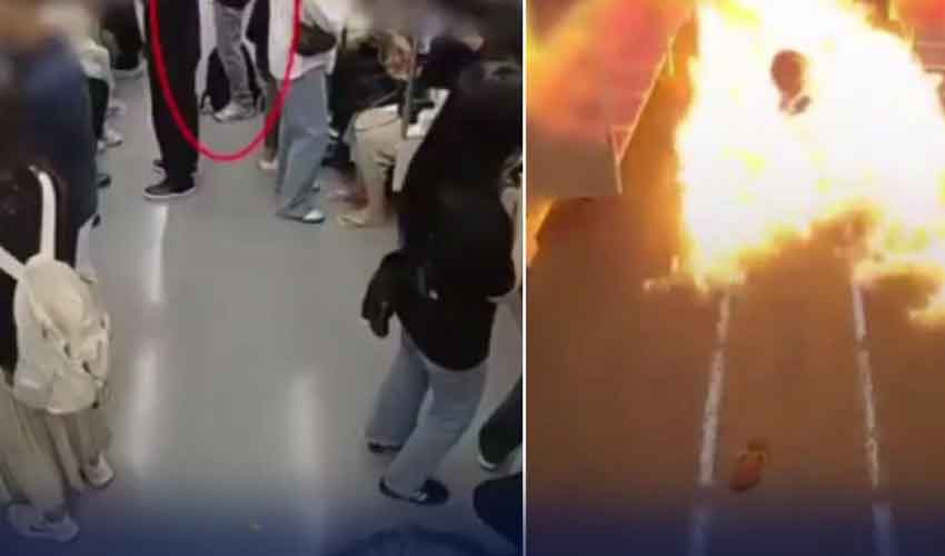 بیوی سے طلاق پر دل شکستہ شخص نے چلتی ٹرین کو آگ لگادی