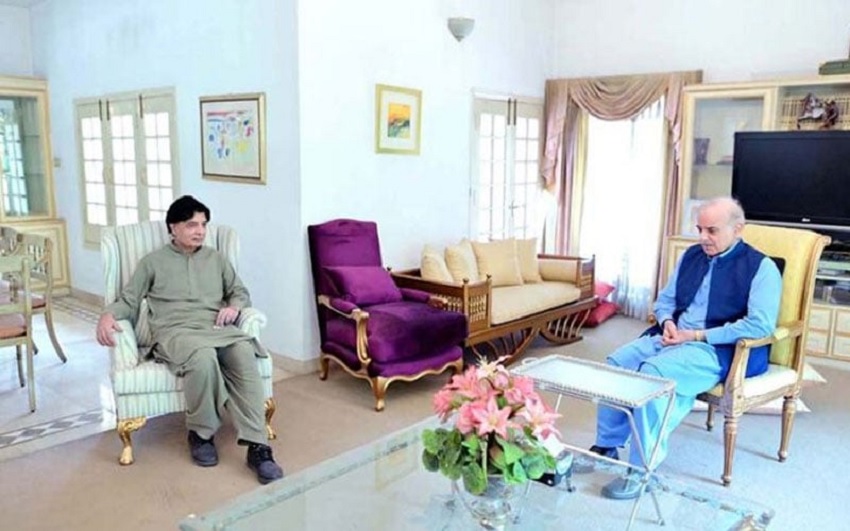 وزیراعظم شہباز شریف کی چوہدری نثار سے ملاقات، ساتھ چلنے کی خواہش کا اظہار