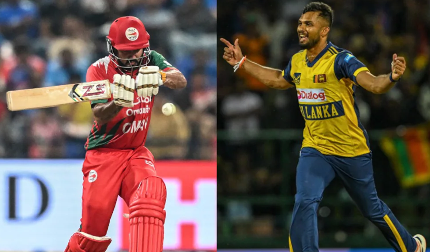 ٹی ٹوینٹی ورلڈکپ; سری لنکا نے عمان کو شکست دے دی