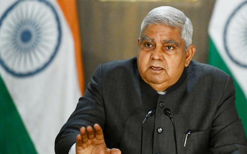 بھارت کے نائب صدرجگدیپ دھنکھر مستعفی ہوگئے