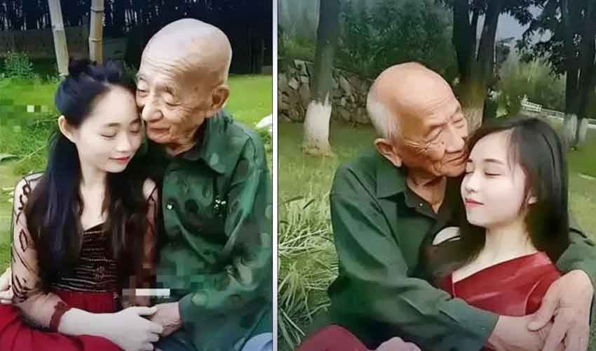 چین میں 23 سالہ دوشیزہ نے 80 سالہ شخص سے شادی رچالی